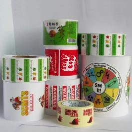卷筒不干膠標簽印刷